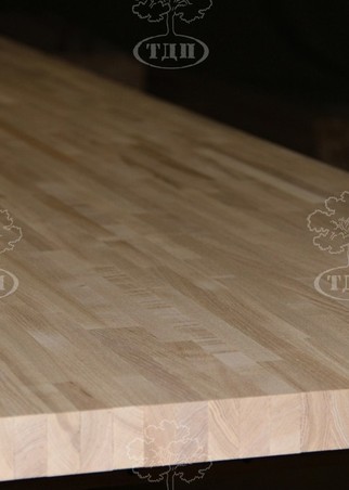 Ash blockboard furniture board. Thickness 40 mm.