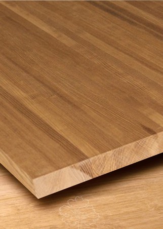 Solid lamella thermo-ash batten furniture board - 20х40 mm